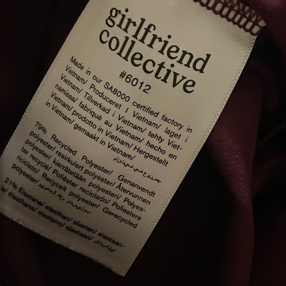 Girlfriend Collective Bike Unitard Romper - Picture 5 of 5